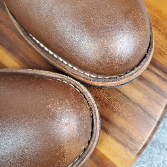 Thursday Boots Men's US 11.5 Brown Leather Lace Up Ankle Comfort Casual - Picture 6 of 13